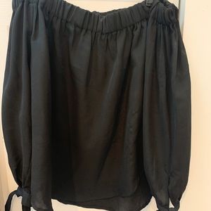 Off the shoulder flowy top